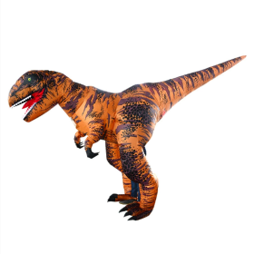 T-Rex Dinosaur Inflatable Costume SuperDinosaur Blow Up Fancy Dress CosplayHalloween Christmas Party For-Only Self Pickup