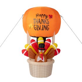 6ft Turkey Hot Air Balloon With 5 LED Lights