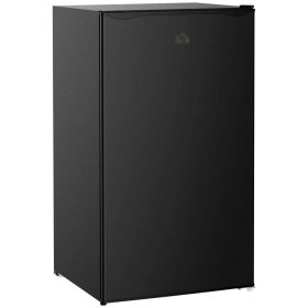 Compact Refrigerator, Mini Fridge/Freezer 3.2 Cu.Ft, Black