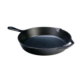 12-inch, Cast Iron Skillet ,Frying Pan with Pour Spout - Made in the USA
