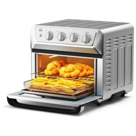 Kitchen Countertop Convection Toaster, Oven Air Fryer, Dehydrator, Stainless Steel