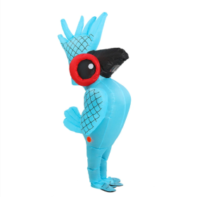 Blue Parrot Inflatable Costume Blow Up Costumes Fancy Dress Halloween Cosplay--Only Supports Self-pickup.