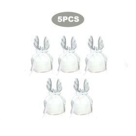 5 Pcs Christmas Antler Gift Bags