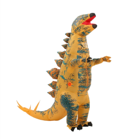 Inflatable Stegosaurus Costume Full Body Suit Air Blow Up Cosplay Party Dress-Only Supports Self-pickup.
