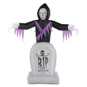Grim Reaper And Grave, Halloween Inflatable Decoration 12V